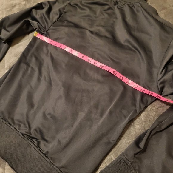 Apt 9 Women's Zipper Jacket with Pockets, Gray, Medium - Picture 7 of 8